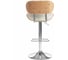 Барный стул Tetchair DRAKAR mod.4050 металл, дерево, экокожа, 51x56x95-116 см, высота сиденья 65-87 14380 4