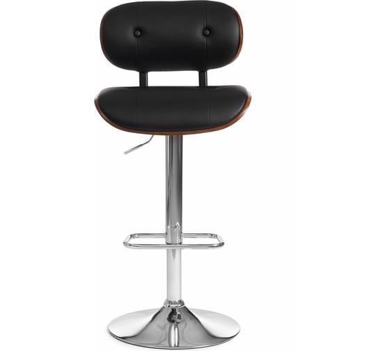 Барный стул Tetchair DRAKAR mod.4050 металл, дерево, экокожа, 51x56x95-116 см, высота сиденья 65-87 14377