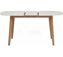 Обеденный стол Tetchair BOSCO (Боско) раскладной, основание бук, столешница мдф, 120+30x80 см 11257