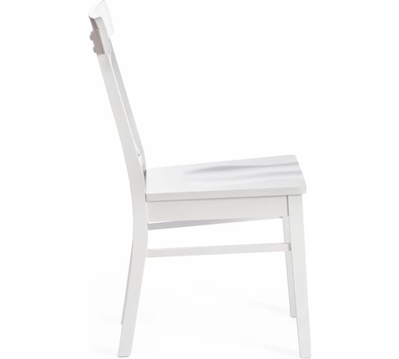 Стул Tetchair Retro дерево гевея, МДФ, 44,3x55x89xSH45 см, 2 шт белый (White) 15110