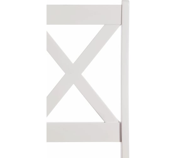 Стул Tetchair CROSSMAN многослойная фанера, 100x41x40, white, 2 шт ткань серая (16/1) разобранный 19032