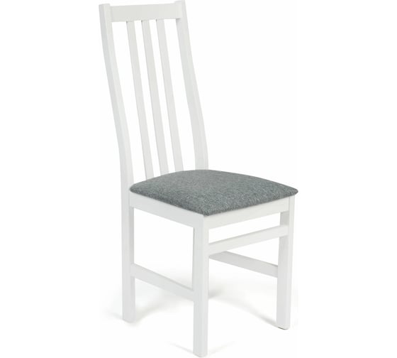 Стул Tetchair SWEDEN многослойная фанера, 100x41x40, white, 2 шт ткань серая (16/1) разобранный 19034