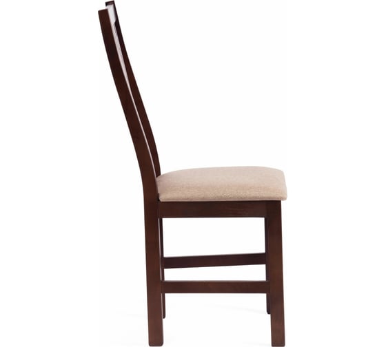 Стул Tetchair SWEDEN многослойная фанера, 100x41x40, Cappuchino, 2 шт ткань бежевая (Ford William 7) 19033