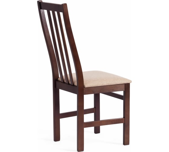 Стул Tetchair SWEDEN многослойная фанера, 100x41x40, Cappuchino, 2 шт ткань бежевая (Ford William 7) 19033