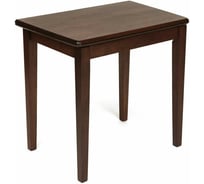 Стол Tetchair TEMPIO mod. F-SR3220VD W4 дерево гевея, мдф, 52.5x80(80x105)x76 см, walnut (орех) 13480