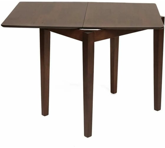 Стол Tetchair TEMPIO mod. F-SR3220VD W4 дерево гевея, мдф, 52.5x80(80x105)x76 см, walnut (орех) 13480