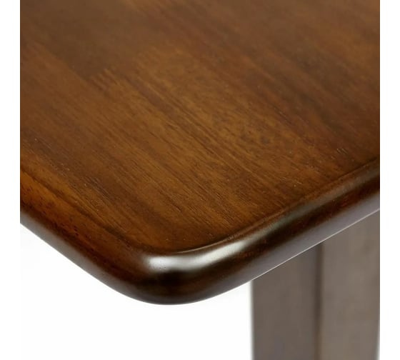 Стол Tetchair TEODORO mod. F-SHR3624RD W4 дерево гевея, мдф, 60x90(90x120)x76 см, walnut (орех) 13481