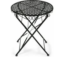 Стол Tetchair Secret De Maison Patio стальной сплав, 60Dх70 см, черный 9967