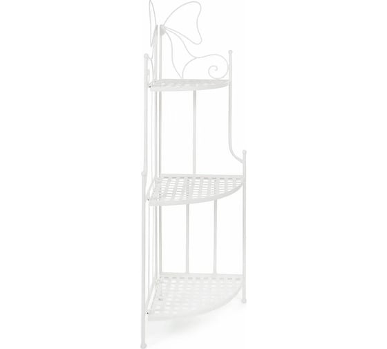 Угловая этажерка Tetchair Secret De Maison 003 стальной сплав, 36x36x120 см, butter white 9976