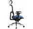 Кресло RIVA Chair RCH A8 черный пластик, синяя сетка УЧ-00000529 3