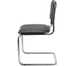 Стул RIVA Chair Сильвия хром, кож/зам, черный УЧ-00001764 3