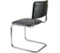 Стул RIVA Chair Сильвия хром, кож/зам, черный УЧ-00001764 4