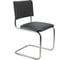 Стул RIVA Chair Сильвия хром, кож/зам, черный УЧ-00001764 7