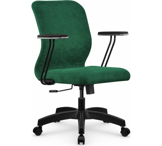 Кресло МЕТТА SU-Mr-4 Vivaldi подлокотник 110, основание 001, зеленый z313542249 1