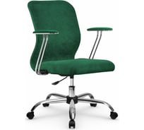 Кресло МЕТТА SU-Mr-4 Vivaldi подлокотник 078, основание 006, зеленый z313543000