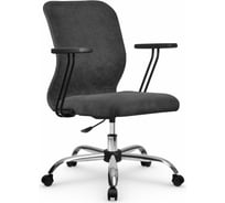 Кресло МЕТТА SU-Mr-4 Vivaldi подлокотник 109, основание 006, темно-серый z313544441