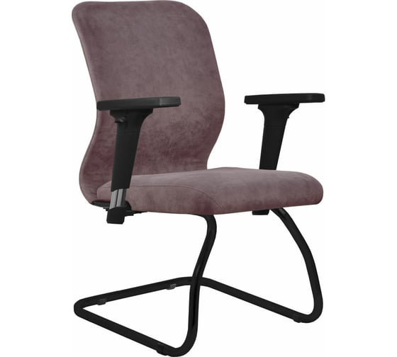 Кресло МЕТТА SU-Mr-4 Vivaldi подлокотник 200, основание 008, темно-розовый z313547152