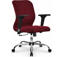 Кресло МЕТТА SU-Mr-4 Vivaldi подлокотник 200, основание 003, красный z313543178