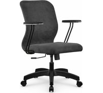 Кресло МЕТТА SU-Mr-4 Vivaldi подлокотник 110, основание 001, темно-серый z313543901