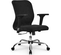 Кресло МЕТТА SU-Mr-4 Vivaldi подлокотник 200, основание 003, черный z313545424