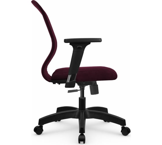 Кресло МЕТТА SU-Mr-4 Vivaldi подлокотник 200, основание 001, сливовый z313546414