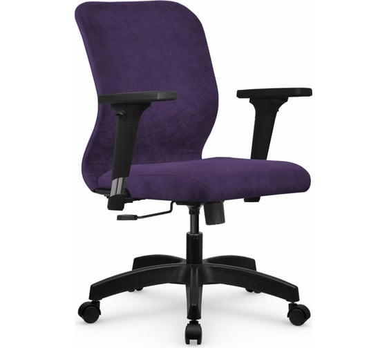 Кресло МЕТТА SU-Mr-4 Vivaldi подлокотник 200, основание 001, сиреневый z313546490 1