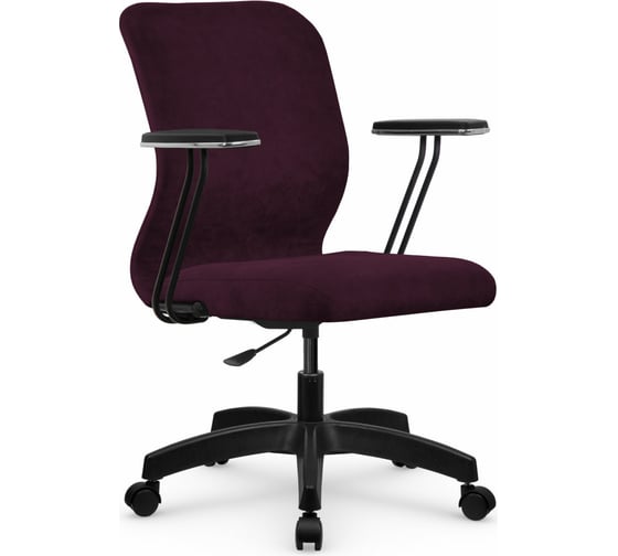 Кресло МЕТТА SU-Mr-4 Vivaldi подлокотник 110, основание 005, сливовый z313547657 1
