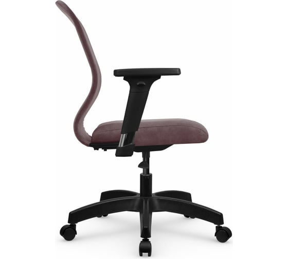 Кресло МЕТТА SU-Mr-4 Vivaldi подлокотник 200, основание 005, темно-розовый z313545141