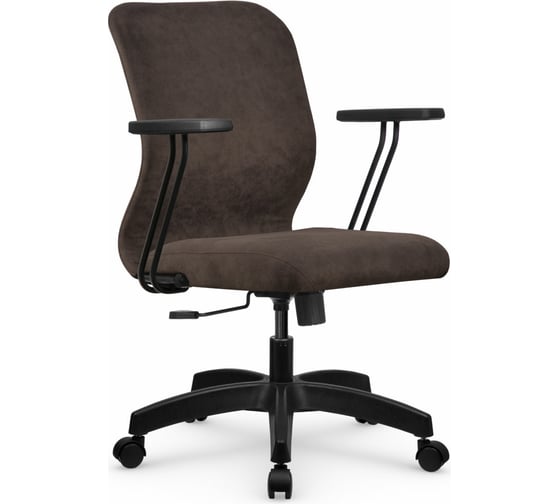 Кресло МЕТТА SU-Mr-4 Vivaldi подлокотник 109, основание 001, темно-коричневый z313549767 1