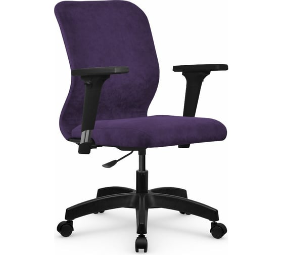 Кресло МЕТТА SU-Mr-4 Vivaldi подлокотник 200, основание 005, сиреневый z313549200