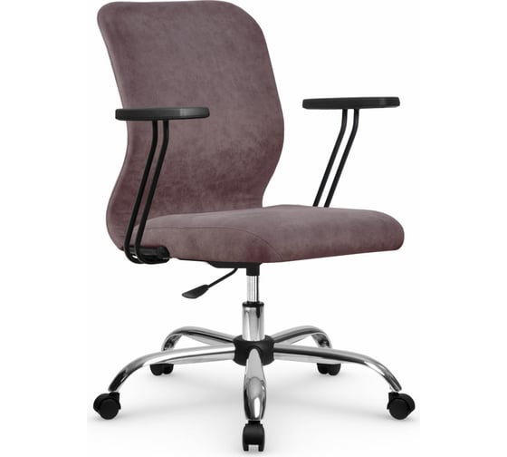 Кресло МЕТТА SU-Mr-4 Vivaldi подлокотник 109, основание 006, темно-розовый z313544816 1