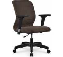Кресло МЕТТА SU-Mr-4 Vivaldi подлокотник 200, основание 005, темно-коричневый z313542447