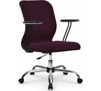 Кресло МЕТТА SU-Mr-4 Vivaldi подлокотник 110, основание 006, сливовый z313547558
