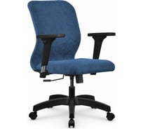 Кресло МЕТТА SU-Mr-4 Vivaldi подлокотник 200, основание 001, светло-синий z313544960