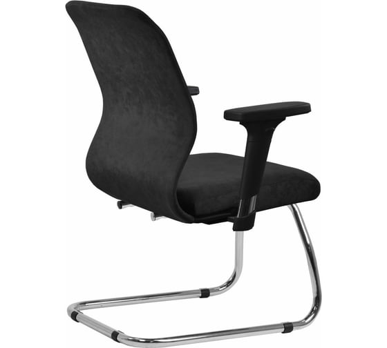 Кресло МЕТТА SU-Mr-4 Vivaldi подлокотник 200, основание 007, черный z313549088