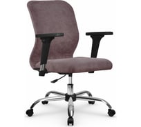 Кресло МЕТТА SU-Mr-4 Vivaldi подлокотник 200, основание 006, темно-розовый z313547497