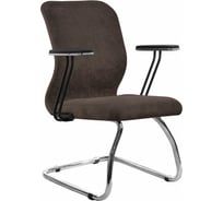 Кресло МЕТТА SU-Mr-4 Vivaldi подлокотник 110, основание 007, темно-коричневый z313543062