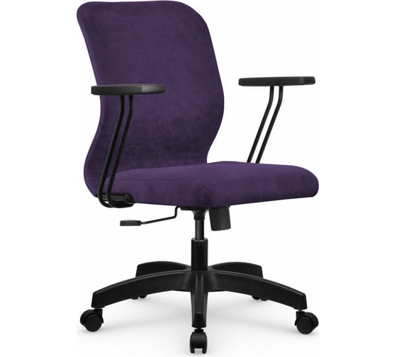 Кресло МЕТТА SU-Mr-4 Vivaldi подлокотник 109, основание 001, сиреневый z313548012 1