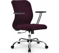 Кресло МЕТТА SU-Mr-4 Vivaldi подлокотник 110, основание 003, сливовый z313544472