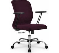 Кресло МЕТТА SU-Mr-4 Vivaldi подлокотник 109, основание 003, сливовый z313548746