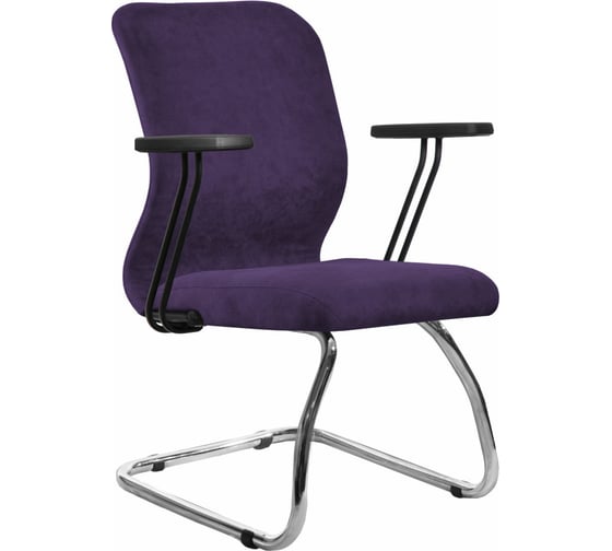 Кресло МЕТТА SU-Mr-4 Vivaldi подлокотник 109, основание 007, сиреневый z313545967 1