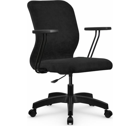 Кресло МЕТТА SU-Mr-4 Vivaldi подлокотник 109, основание 005, черный z313545240