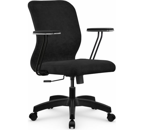 Кресло МЕТТА SU-Mr-4 Vivaldi подлокотник 110, основание 001, черный z313549156 1