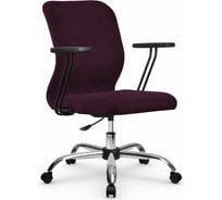 Кресло МЕТТА SU-Mr-4 Vivaldi подлокотник 109, основание 006, сливовый z313549293