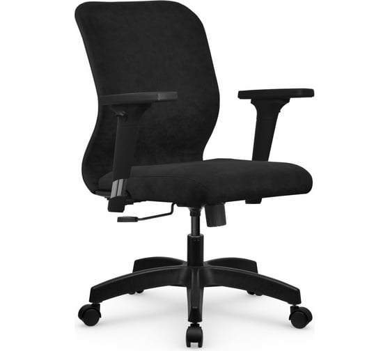 Кресло МЕТТА SU-Mr-4 Vivaldi подлокотник 200, основание 001, черный z313542324 1