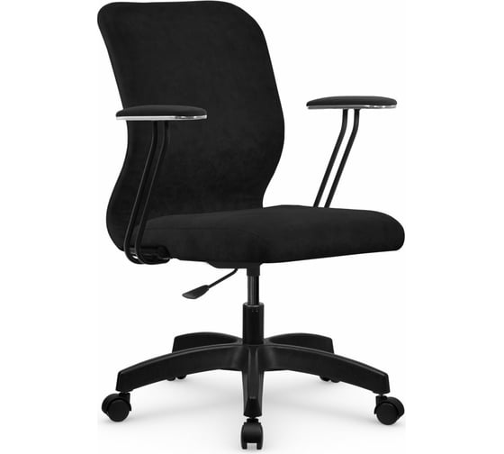 Кресло МЕТТА SU-Mr-4 Vivaldi подлокотник 079, основание 005, черный z313546674 1