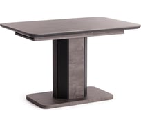 Стол обеденный Tetchair SKAT ЛДСП/МДФ, 120-160x80x75 см, Оникс/Графит 18956
