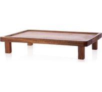 Сервировочный столик-поднос Walmer Safari 35x25x7 см W06203525
