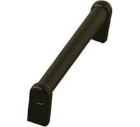 Мебельная ручка AMIG черный, никель 119-96 NI