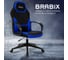 Компьютерное кресло BRABIX Alpha GM-018, ткань/экокожа, черное/синее 532638 2